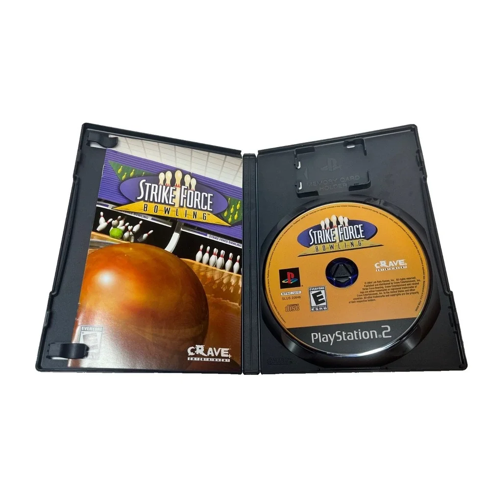 Strike Force Bowling PlayStation 2 PS2 Game - CIB Complete‎ with Manual